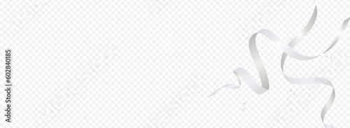 Grey Confetti Abstract Vector Panoramic