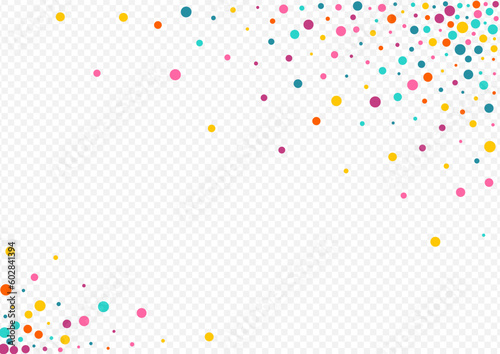 Color Round Carnaval Vector Transparent