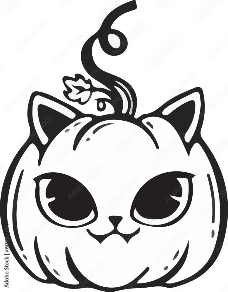 black cat head black cat head