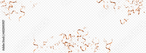 Golden Spiral Paper Vector Panoramic Transparent