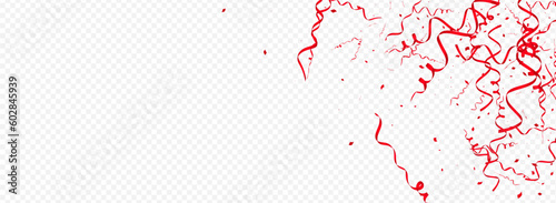 Gold Serpentine Falling Vector Panoramic