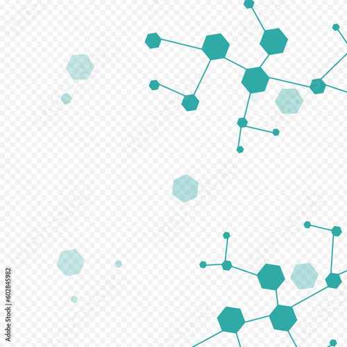 Science Atom Vector Transparent Background.