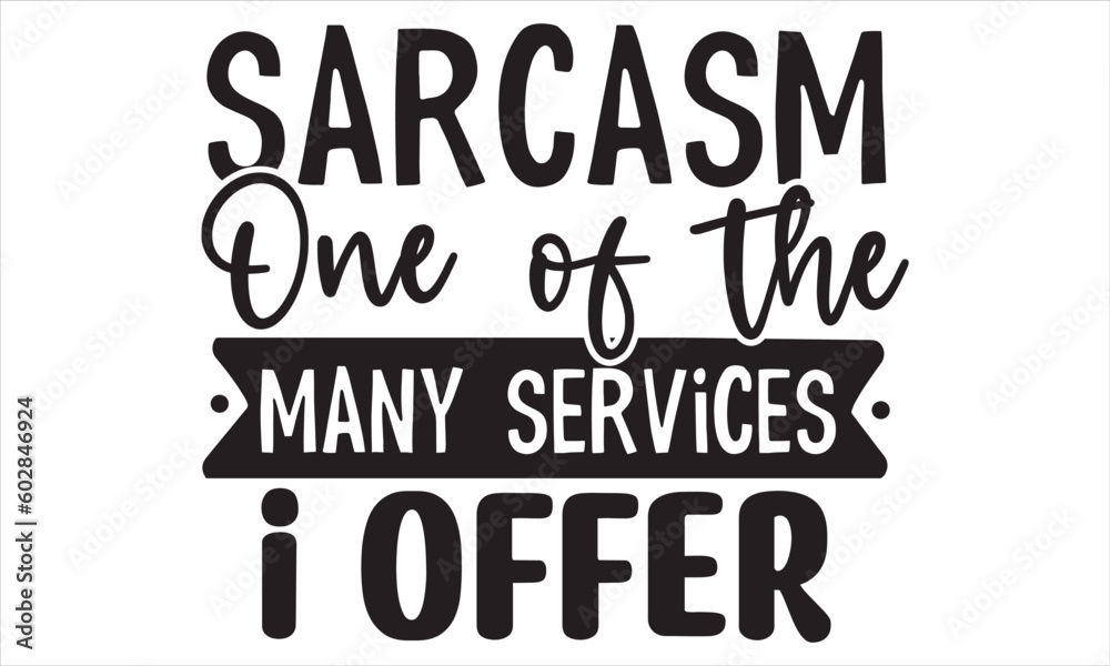 Obraz premium Sarcastic Coffee Mug SVG Design Template
