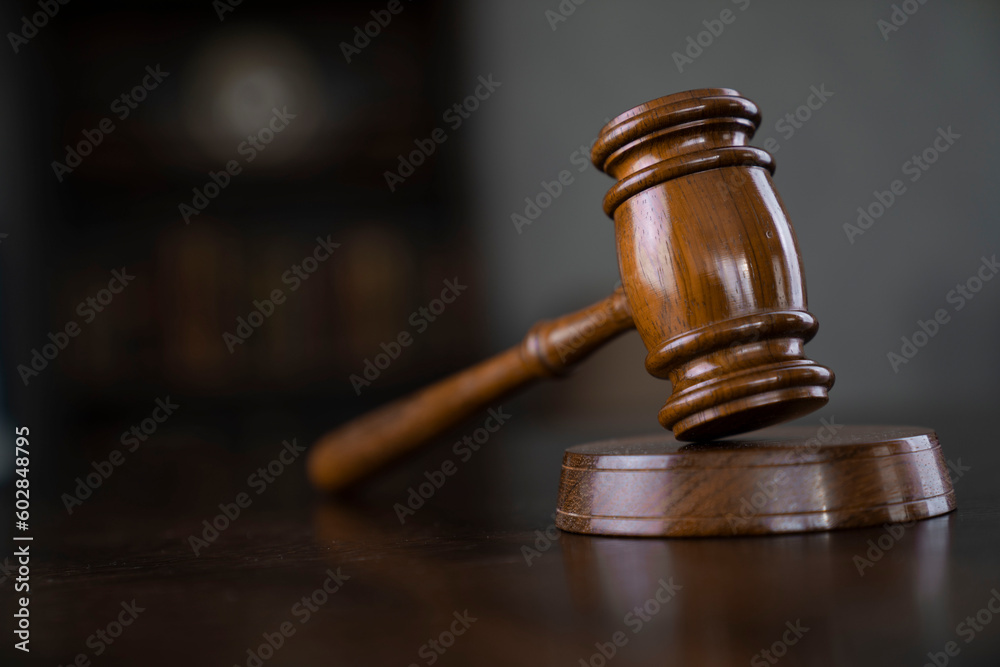 Law concept. Judge chamber. Judge’s gavel. Law concept. Judge chamber. Judge’s gavel.