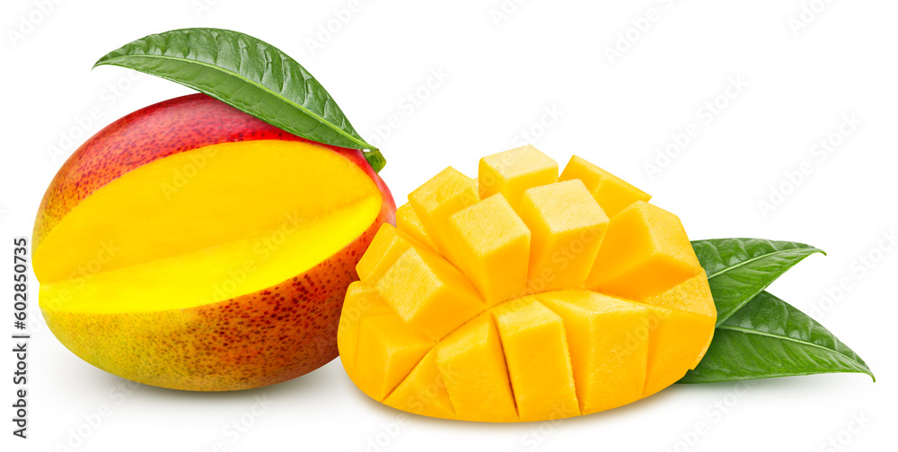 Mango isolated on white background Mango isolated on white background