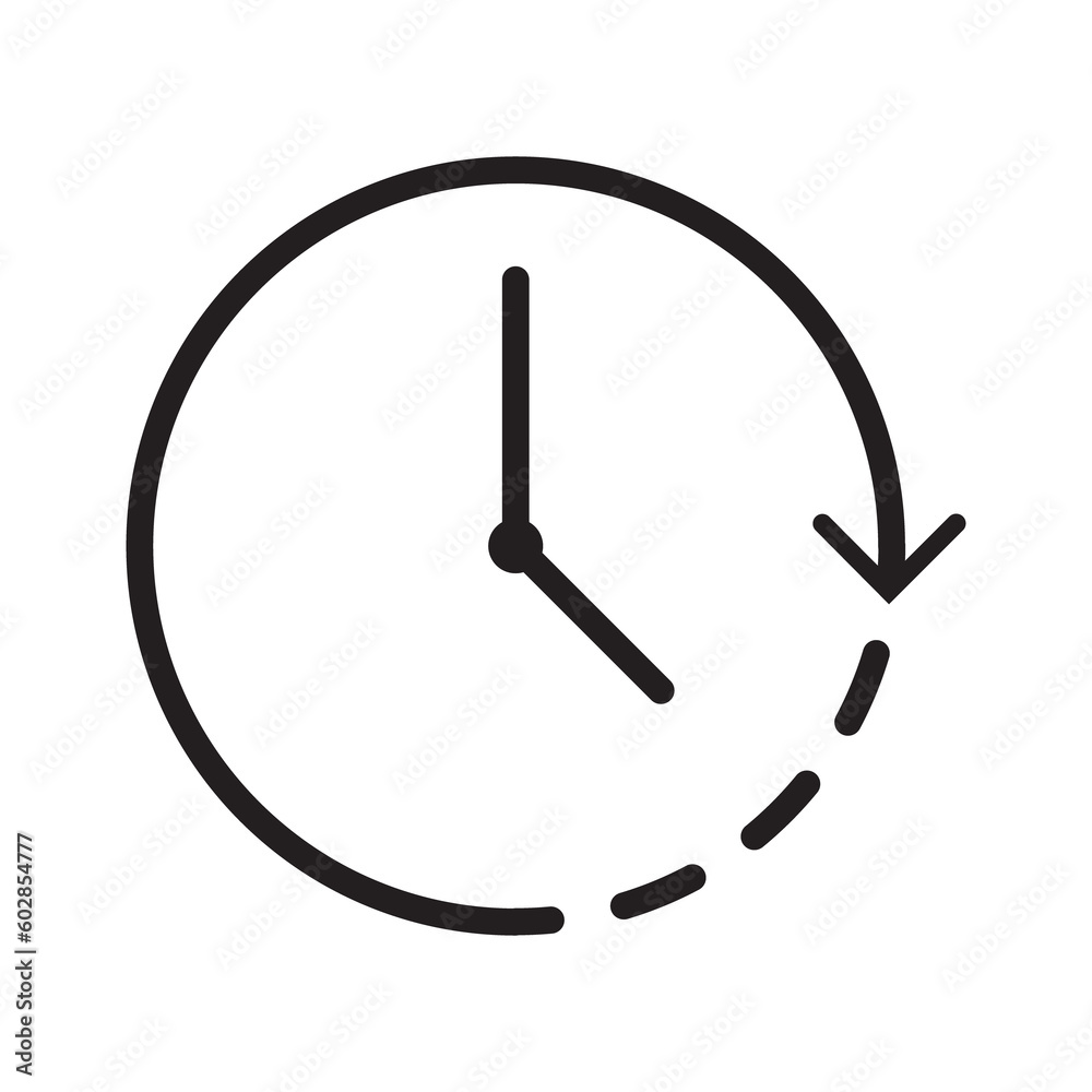 clock face icon black and white transparent background clock face icon black and white transparent background