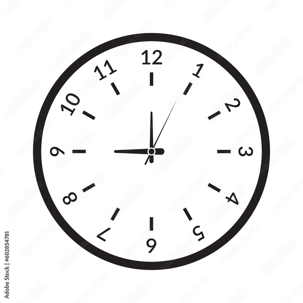 clock face icon black and white transparent background clock face icon black and white transparent background