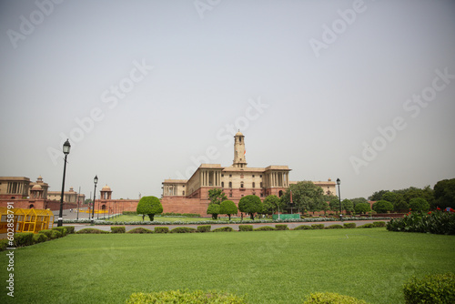 Parliament House Government Building New Delhi India photo
