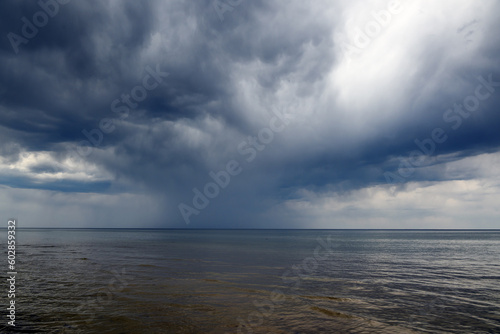 Clouds over Baltic sea, Bernati, Latvia.