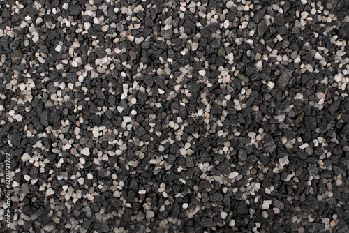 Gravel Pieces Mix Texture Background  Grey Coarse Sand Pattern  Granular Stones Mockup  Grit Sand