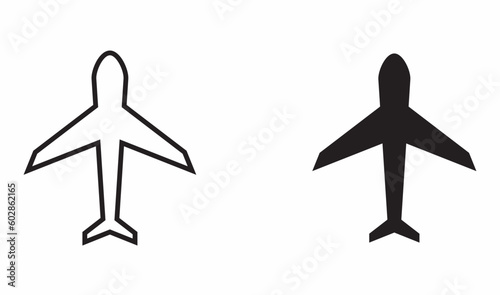 Airplane Mode Icon Vector simple