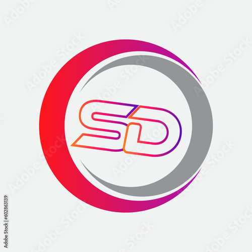 initial letter vector logo icon