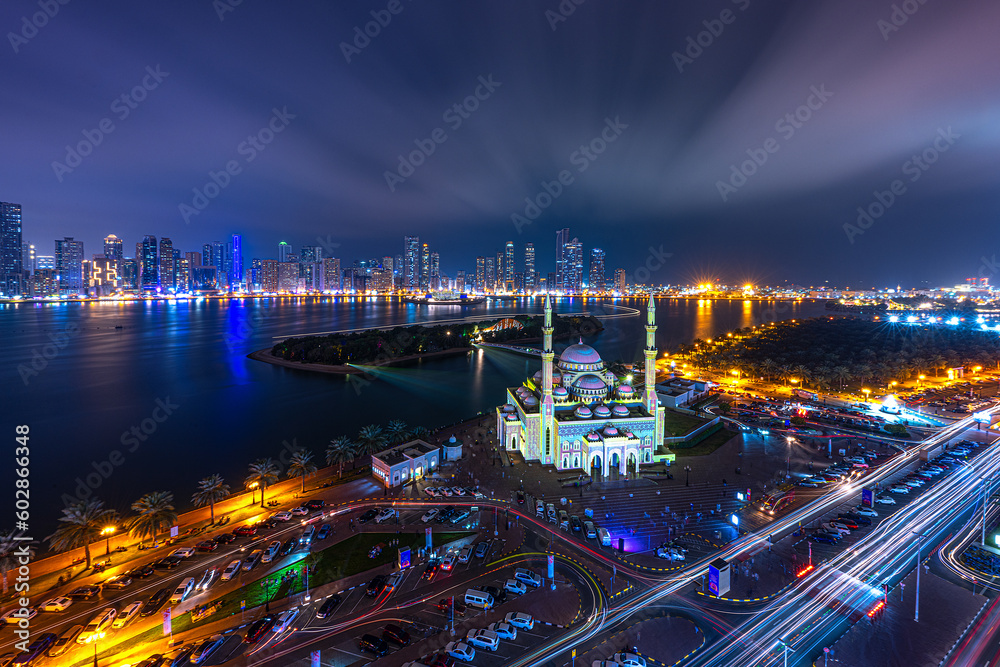 Obraz premium city night