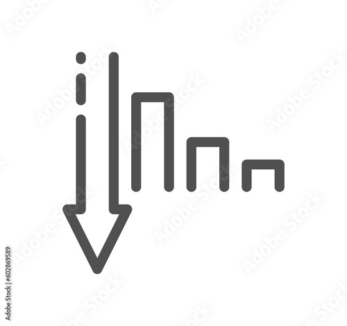 Success and growth related icon outline and linear symbol.