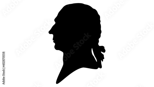 James Madison silhouette