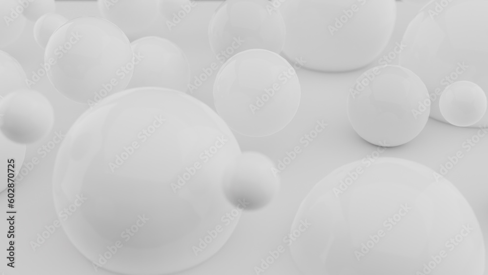 white ball on background white ball on background