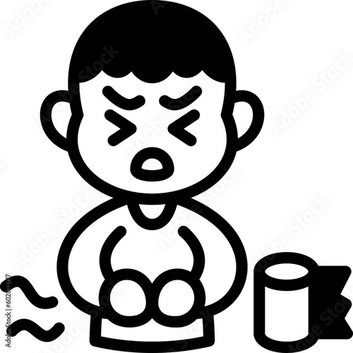 diarrhea  icon