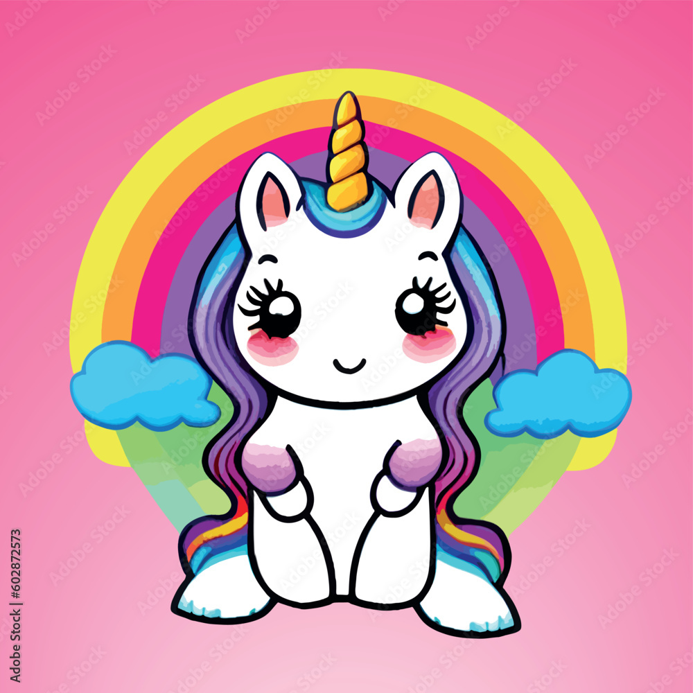 Cute Magical Unicorn