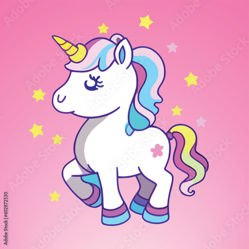 Cute Magical Unicorn