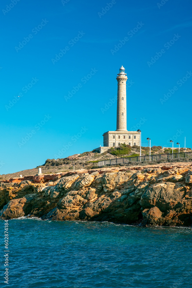 Lighthouse on Spain coast-Cabo de palos