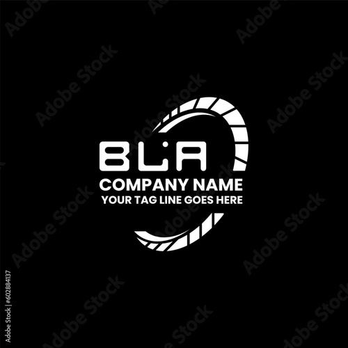 BLA letter logo creative design with vector graphic, BLA simple and modern logo. BLA luxurious alphabet design  