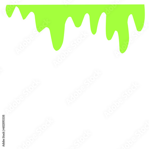 Green Slime Dripping 