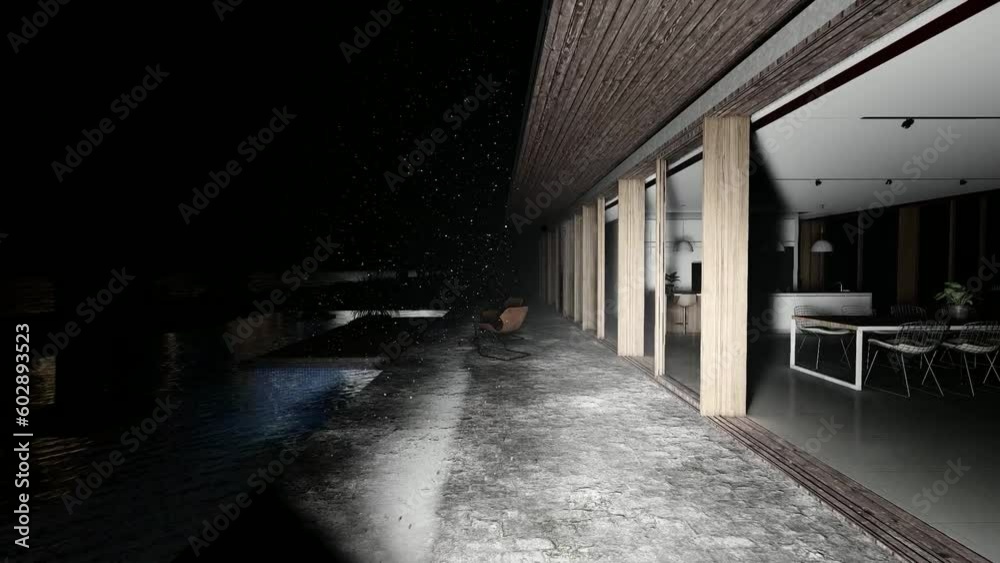 empty abandoned building in the dark empty abandoned building in the dark