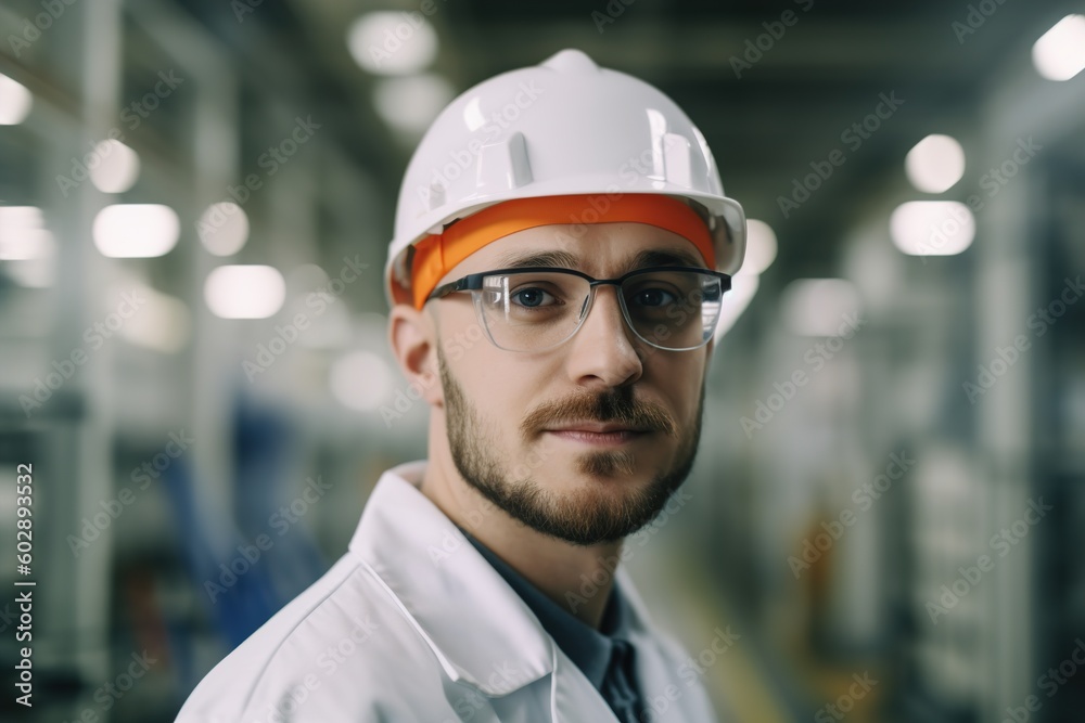 man industry portrait industrial work occupation job factory worker