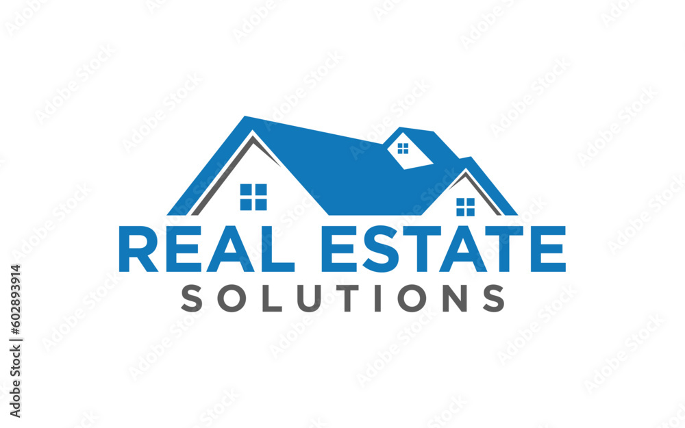 House logo real estate company vector template House logo real estate company vector template