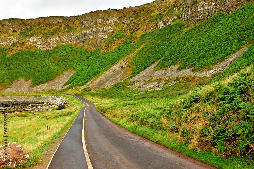 Bushmills, Northern Ireland - september 15 2022 : Giant's Causeway