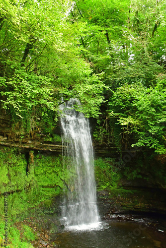 Glencar, Ireland - september 15 2022 : Glencar waterfall © PackShot