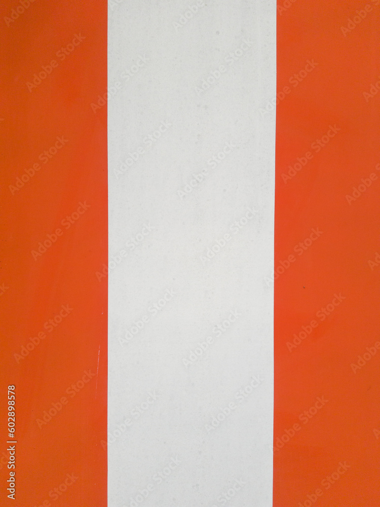 Aviation red white anti obstacle painting