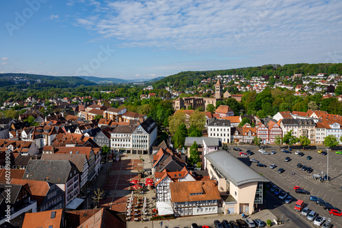 The city of Bad Hersfeld in Hesse photo