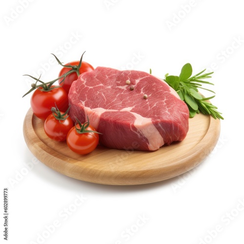 Round Steak from the Beef Round. Generative AI