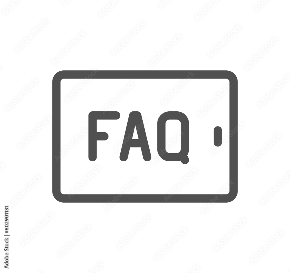 Info and help desk related icon outline and linear symbol. Info and help desk related icon outline and linear symbol.