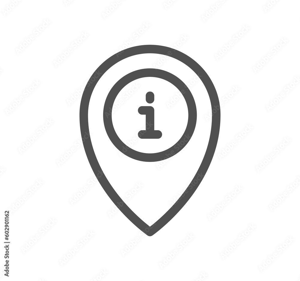 Info and help desk related icon outline and linear symbol. Info and help desk related icon outline and linear symbol.