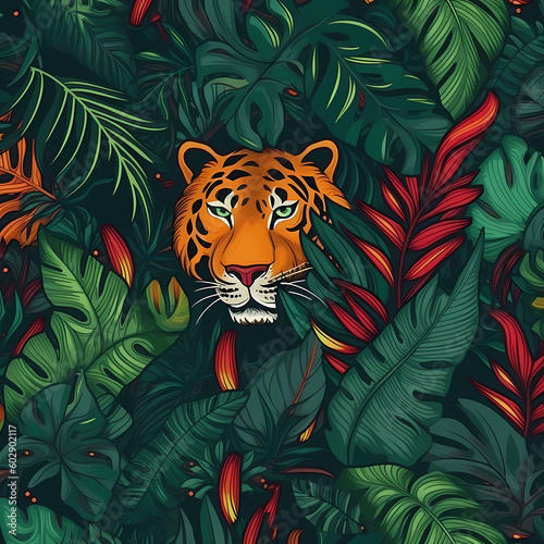 Tiger - wild forest