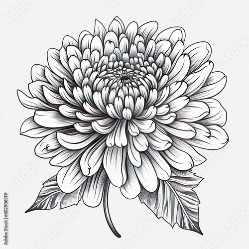 Amazing and classy image of chrysanthemum flower