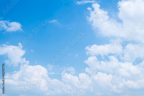 Wallpaper Mural Beautiful blue sky with white clouds Torontodigital.ca