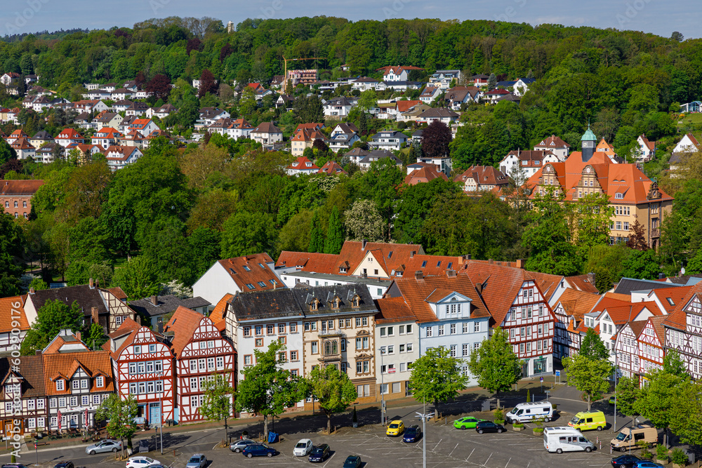Fototapeta premium The city of Bad Hersfeld in Hesse