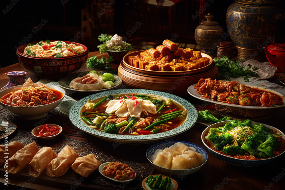 Chinese cuisine 2, Generative AI