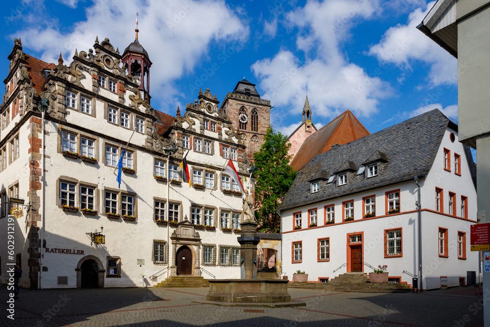 The city of Bad Hersfeld in Hesse