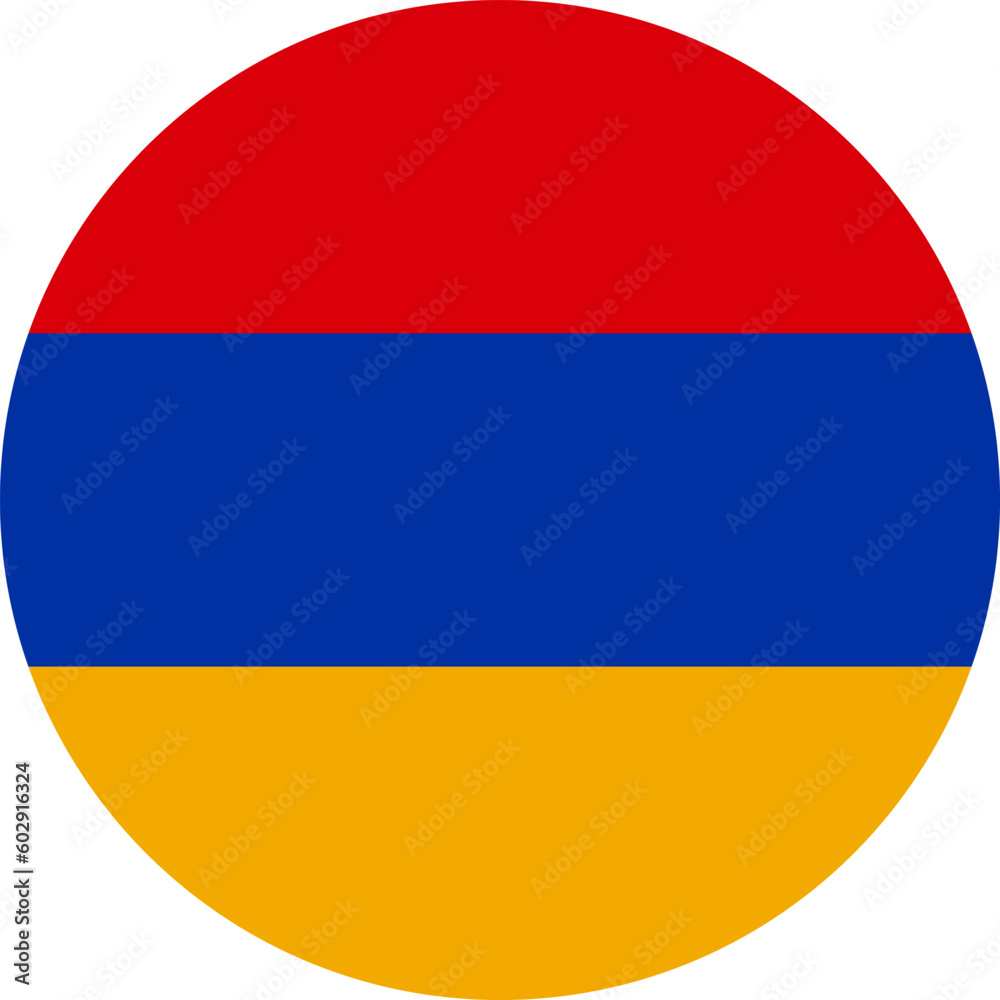 round Armenian national flag of Armenia, Europe round Armenian national flag of Armenia, Europe