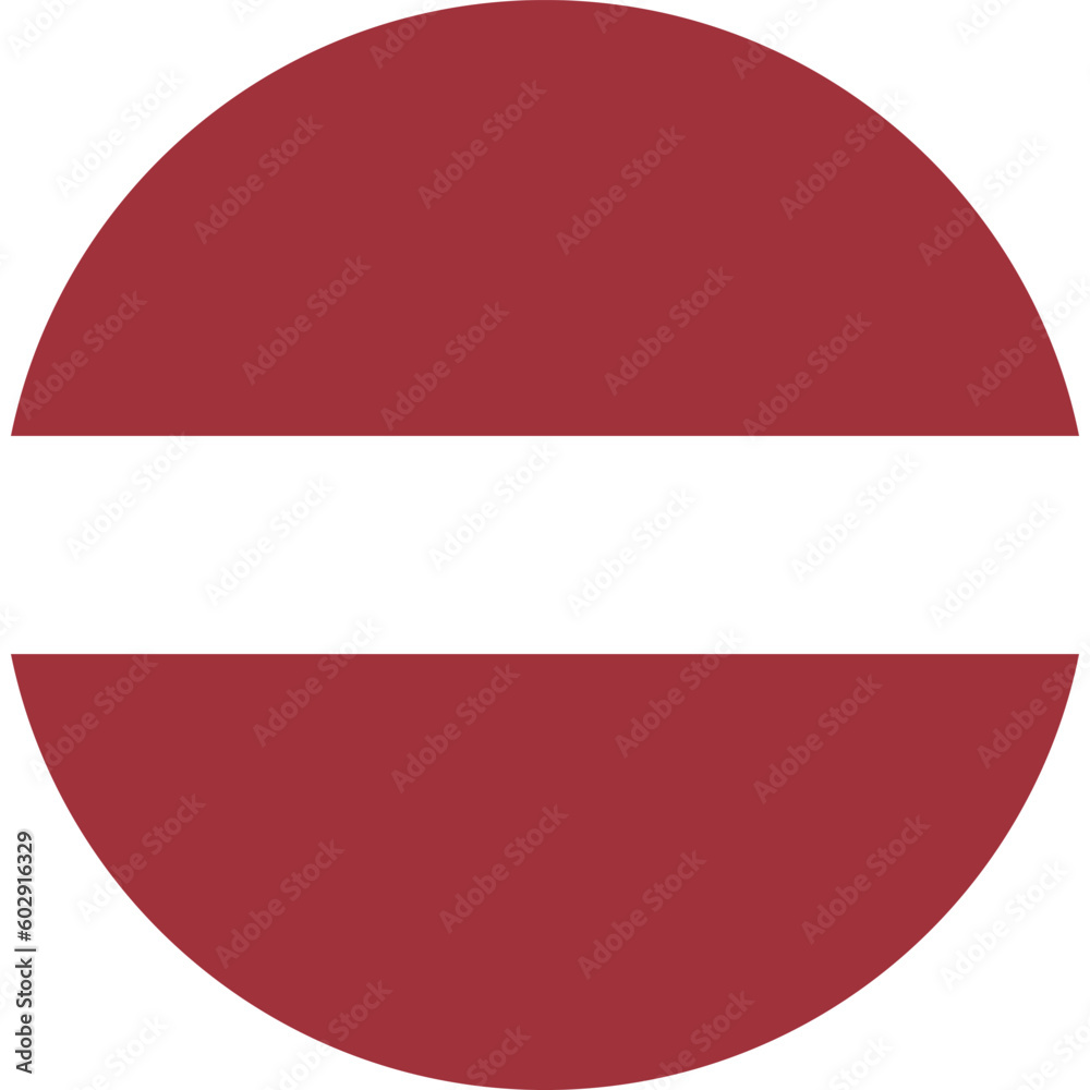 round Latvian national flag of Latvia, Europe round Latvian national flag of Latvia, Europe