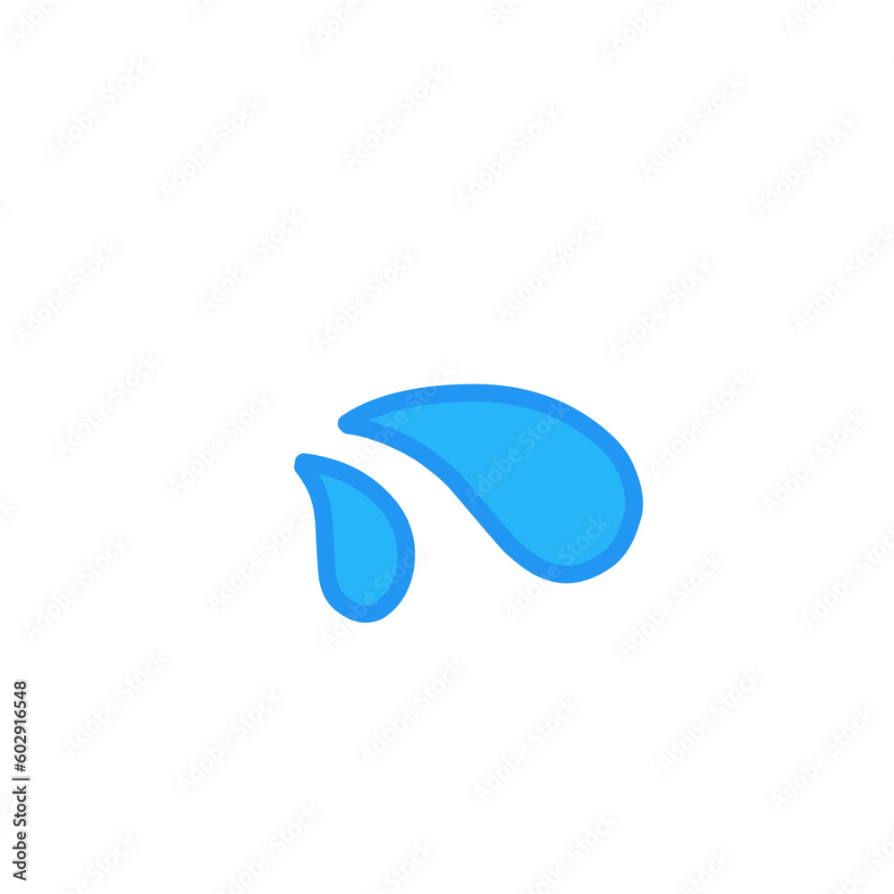 Water drop icon Doodle Water drop icon Doodle
