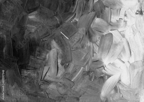 Abstract background. Acrylic on canvas. Hand-drawn