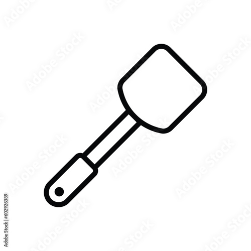 spatula, icon, vector, illustration, design, logo, template, flat, collection