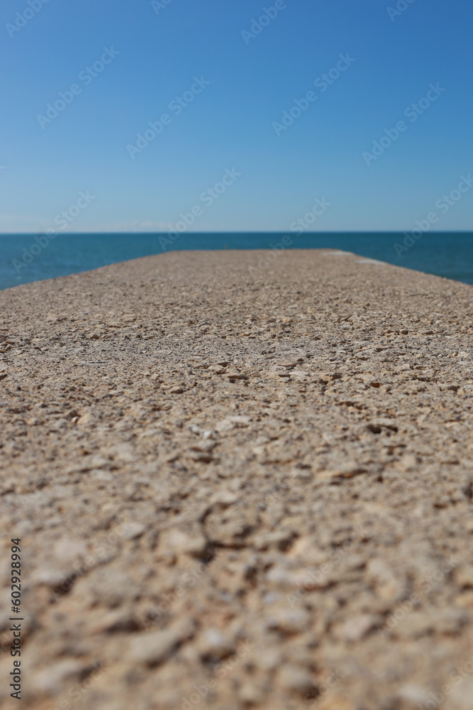 cement and sea cement and sea