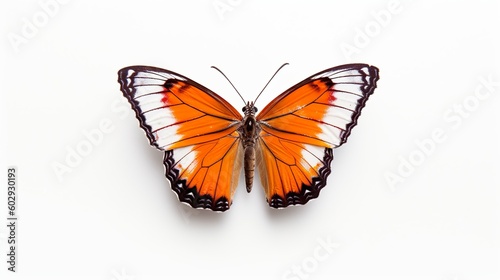 Wunderschöner Schmetterling, im Frühling, Isoliert, freigestellt, generative AI