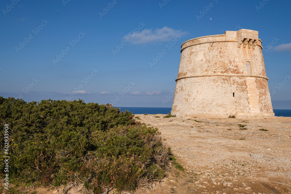Torre de sa Punta Prima, Formentera, Pitiusas Islands, Balearic Community, Spain